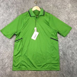 Extreme ePerformance Polo Shirt M L XXL Bright Green Golf UV Protection Short